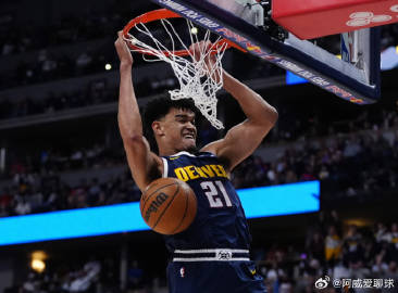 4月28日讯 NBA季后赛西部首轮G5，掘金125-113战胜森林狼...