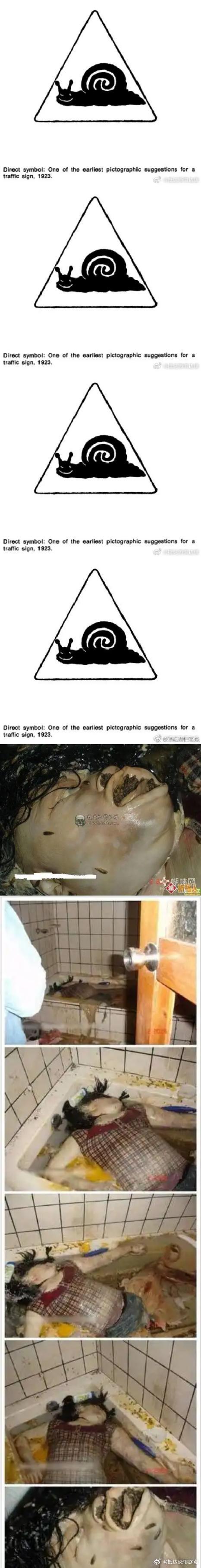 【】四张防窥 （李涛度娘审核机制是不是有问题，预警：实体 虫 子 血腥 突脸，来源是摆渡搜恒河浮尸 巨人观 压伤 火棉胶婴儿 浴室自杀 ​