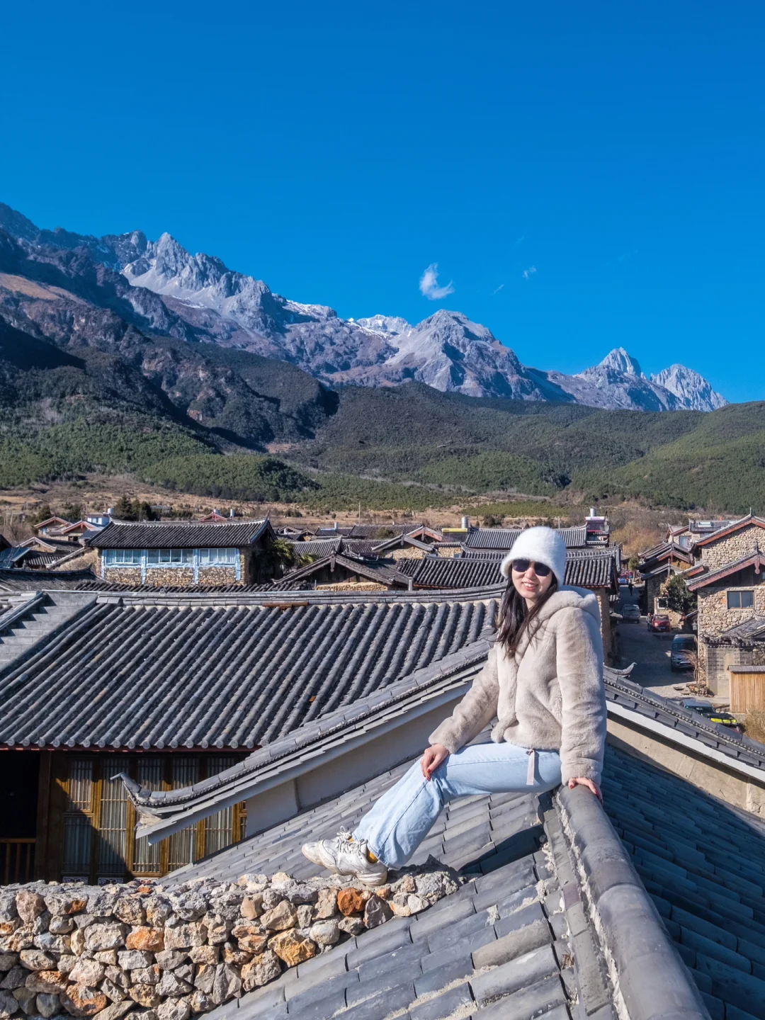 丽江|小众隐秘玉湖村👉🏻观湖看雪山🏔️绝了