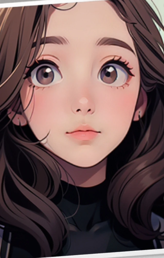 萌系少女，眼神清澈，心动的瞬间💕