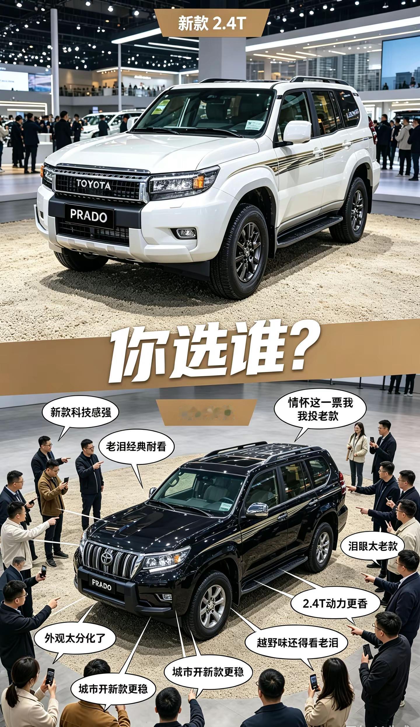 “新款老款你们会怎么选择”丰田霸道 丰田普拉多 兰德酷路泽 冰冰de普拉多