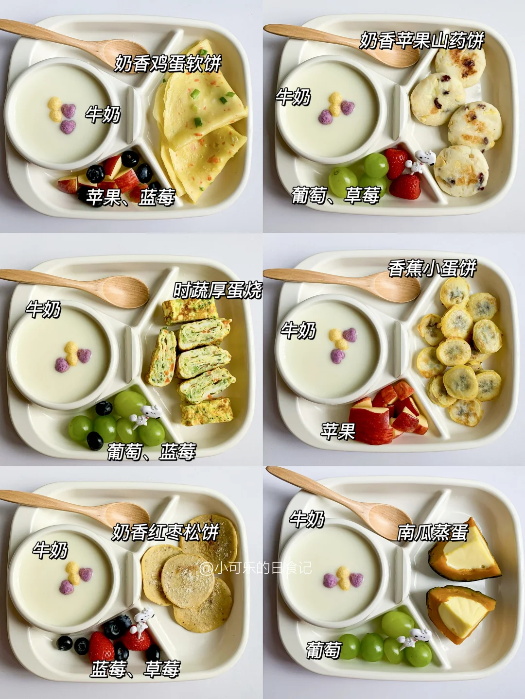 小朋友早餐合集‼️一周不重样 营养又好吃