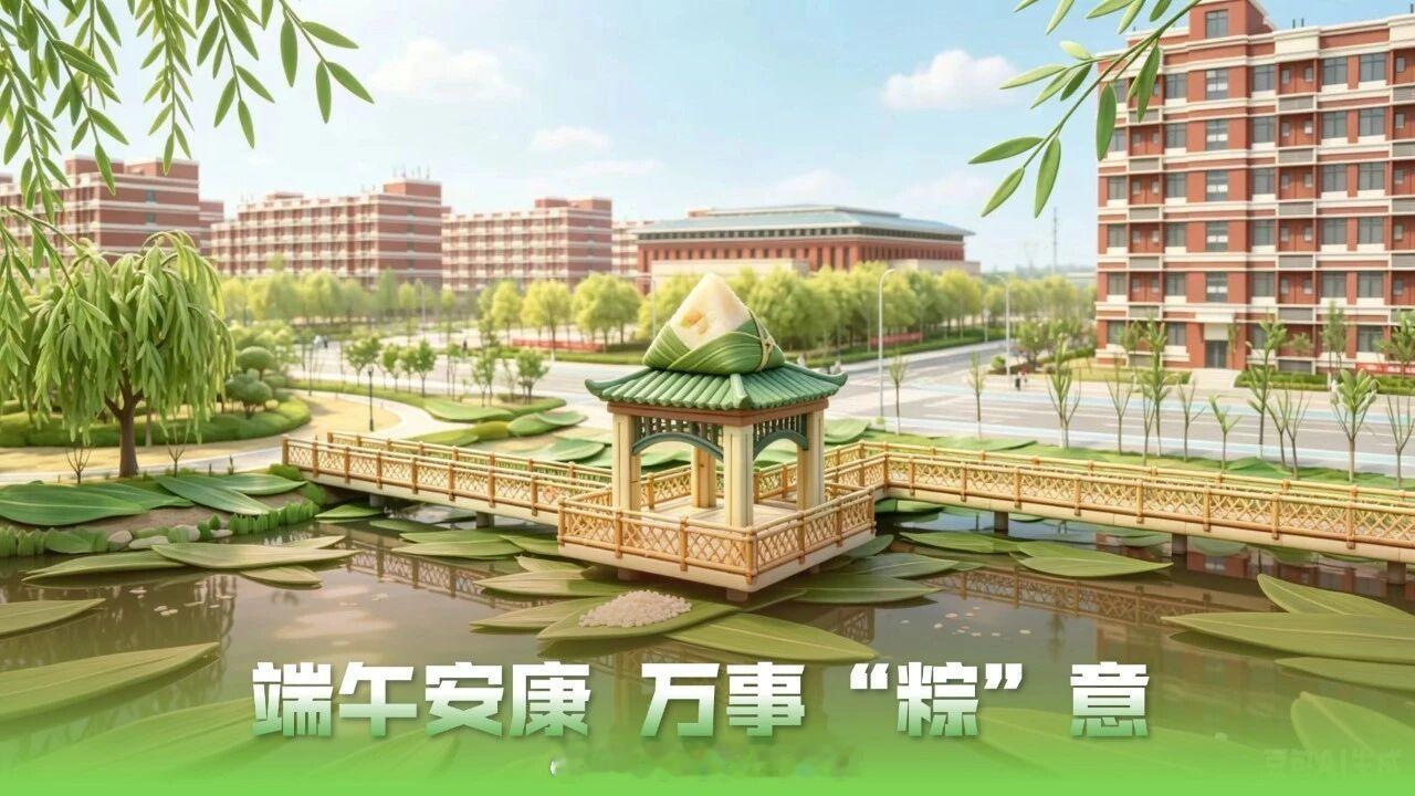 青岛农业大学送上节日祝福：一年一端午，一岁一安康，美好接“粽”而来...
