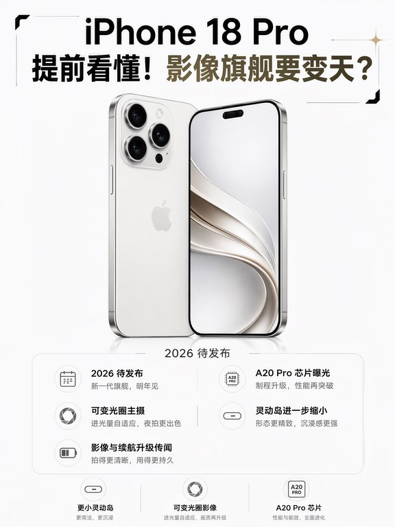 iPhone18pro要变天了？