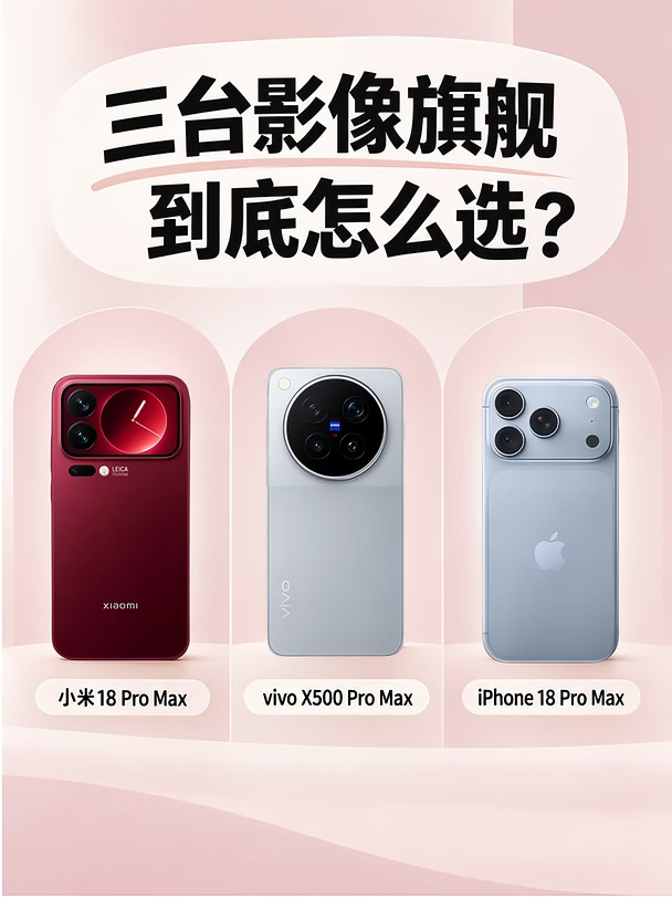 想入影像旗舰？看完这篇直接锁定本命机