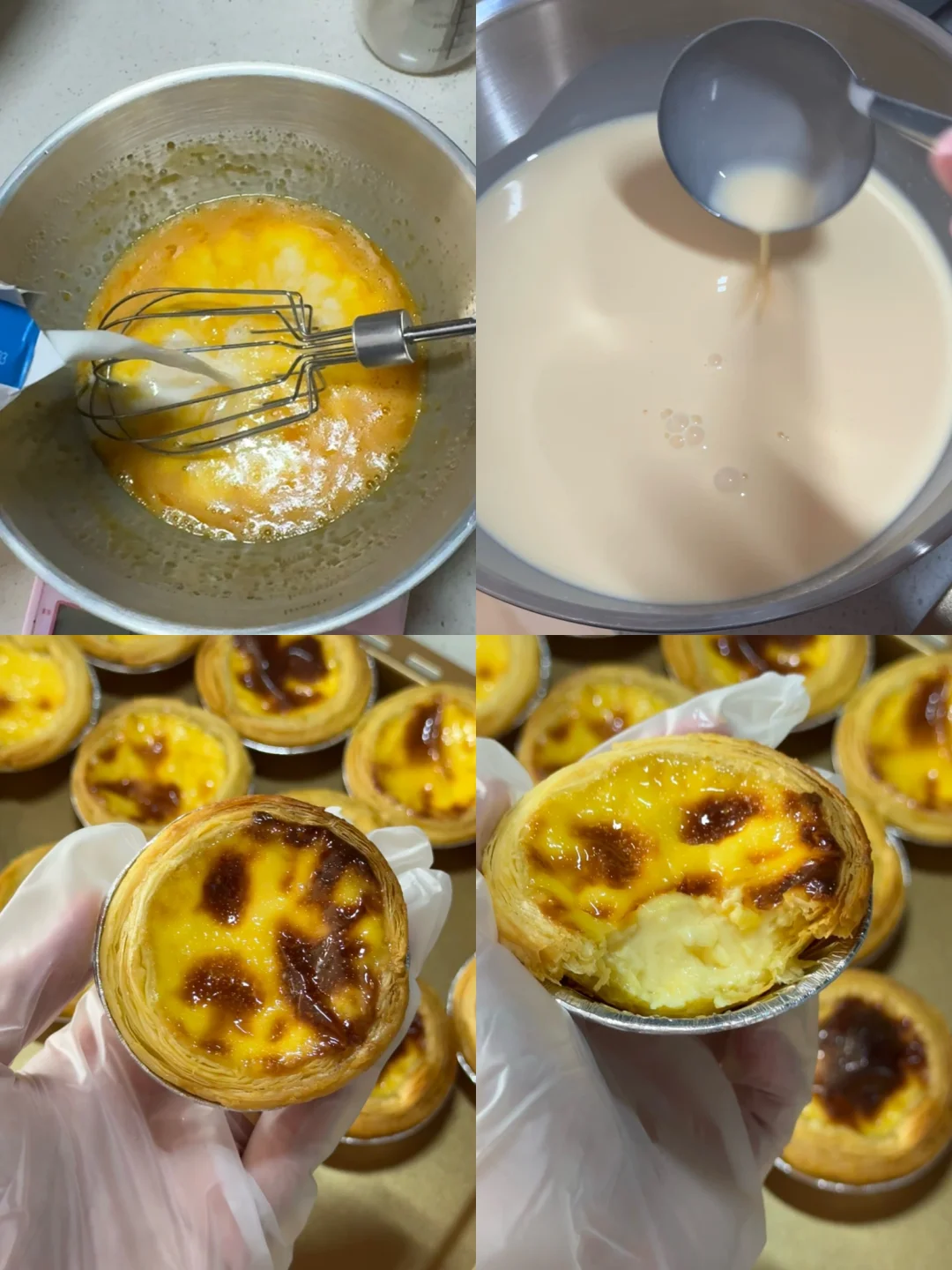 吃一百次都不会腻的蛋挞配方🌷