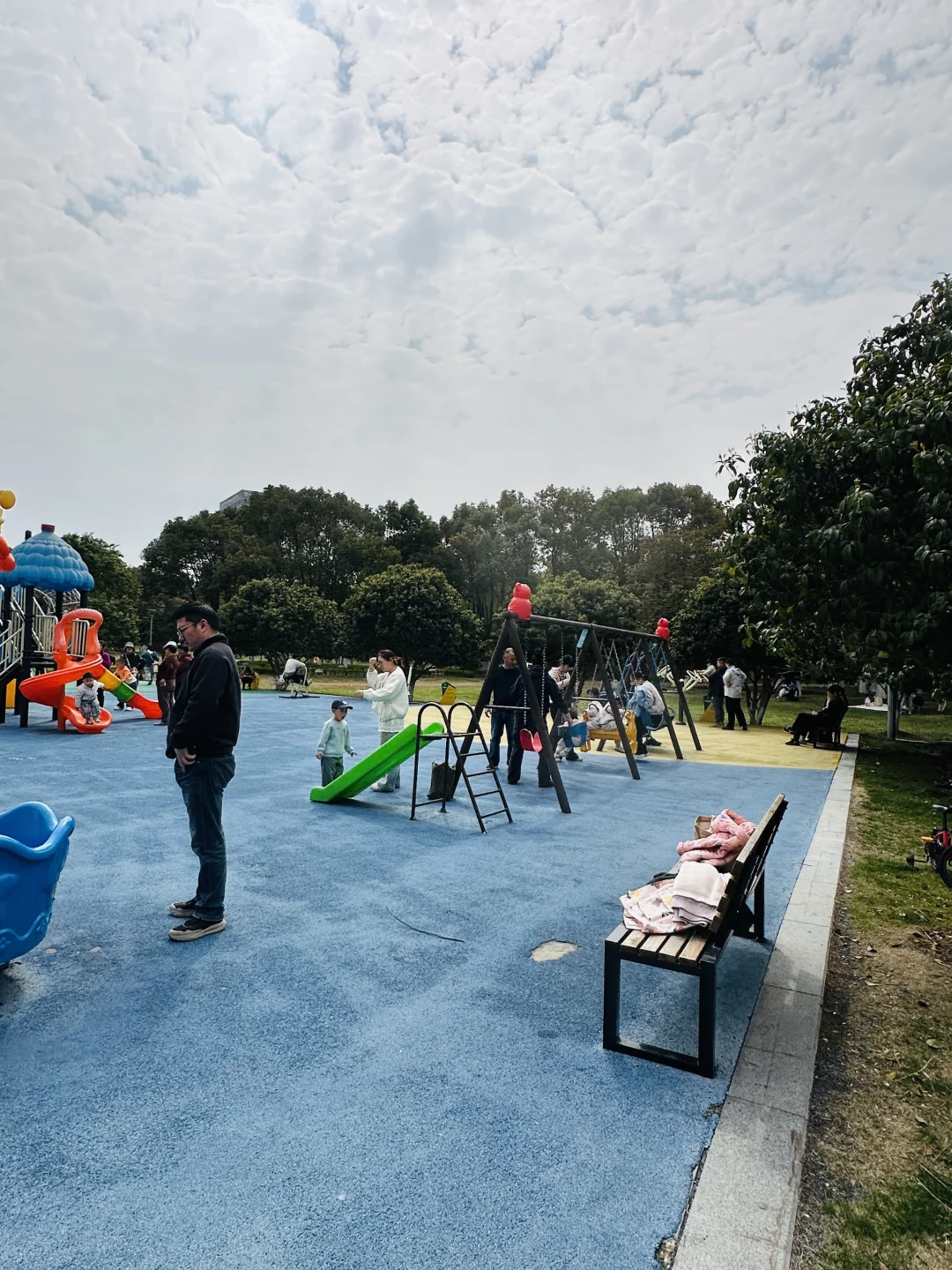 3月22日 今日的院士公园儿童游乐区实况‼️