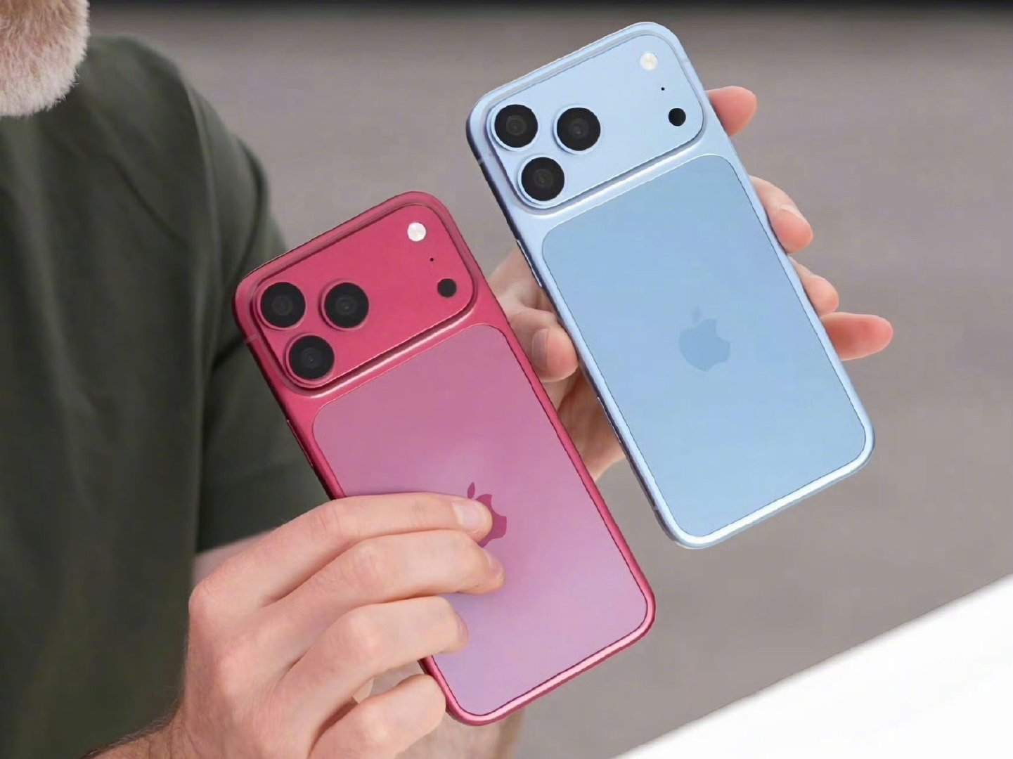 #iPhone18ProMax机模上手视频#
新机辨识度全靠配色……[允悲] ​