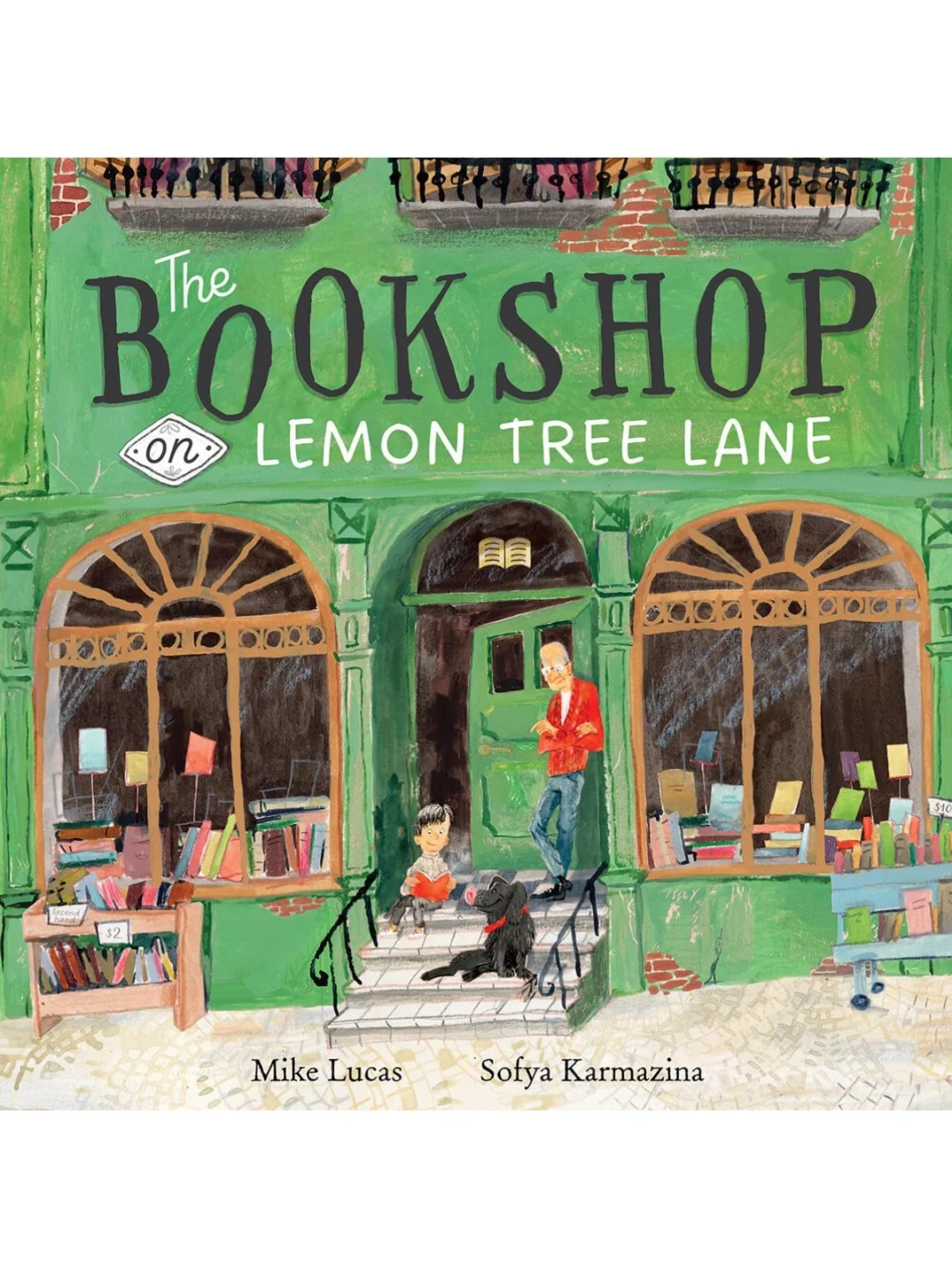 澳洲插画师Sofya Karmazina|柠檬树巷的书店