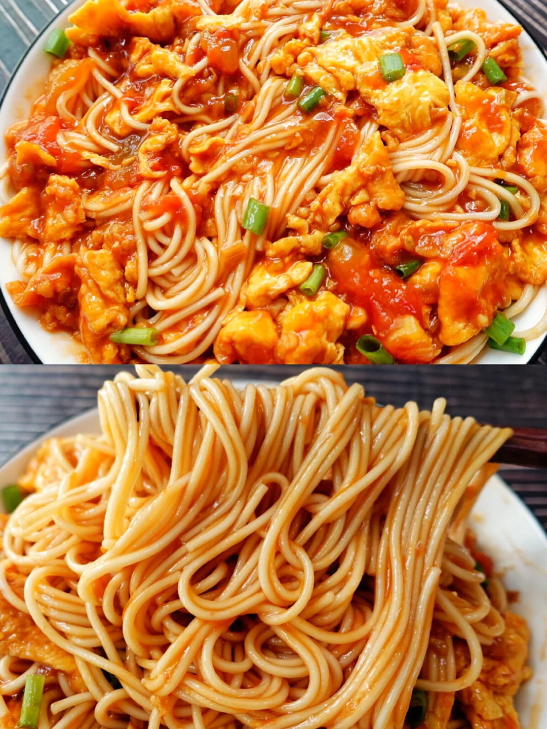 这么做『番茄鸡蛋拌面』比原来的都好吃‼️巨香