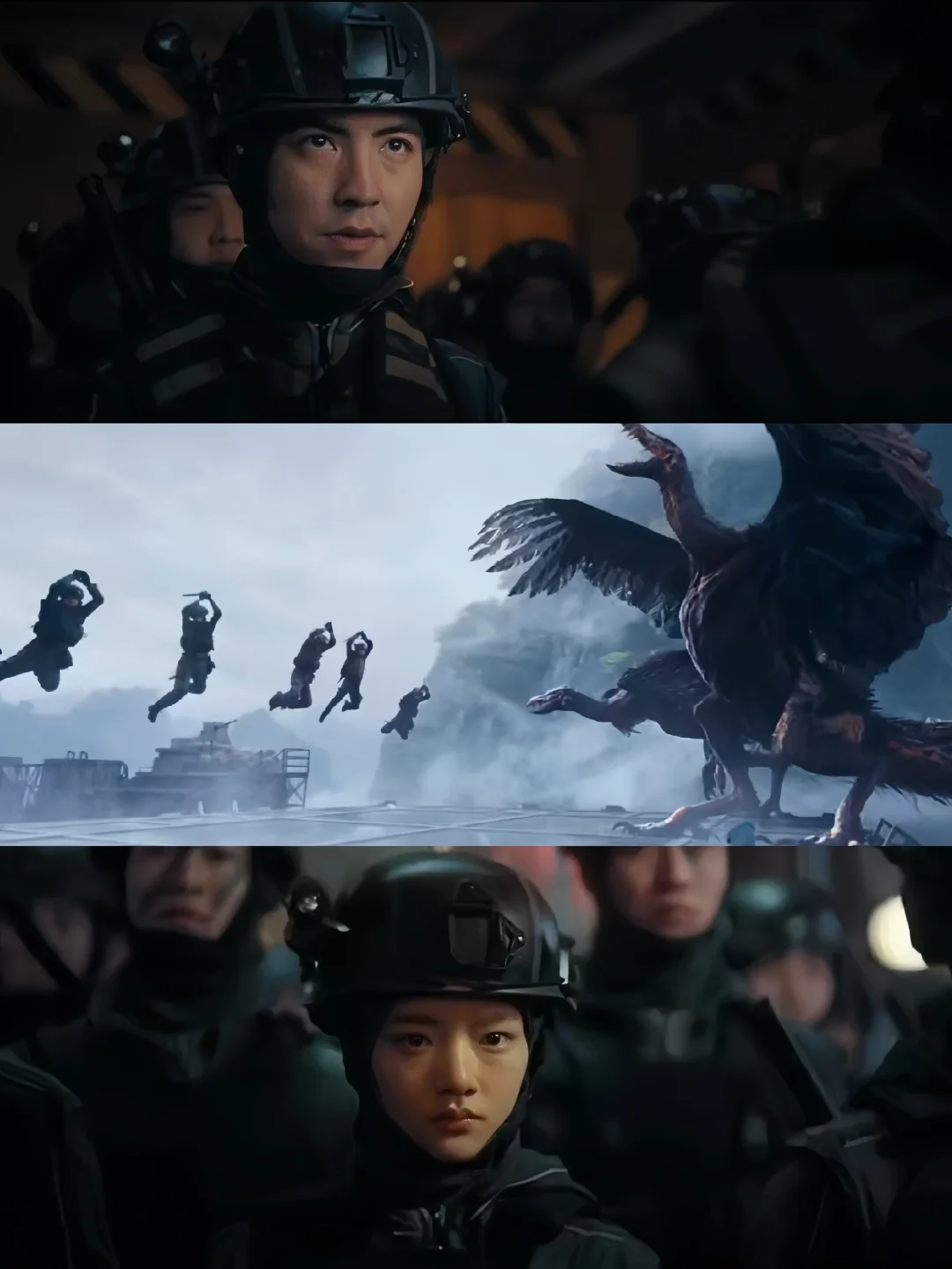 太敢拍了❗超能少年团战翼族怪兽❗️