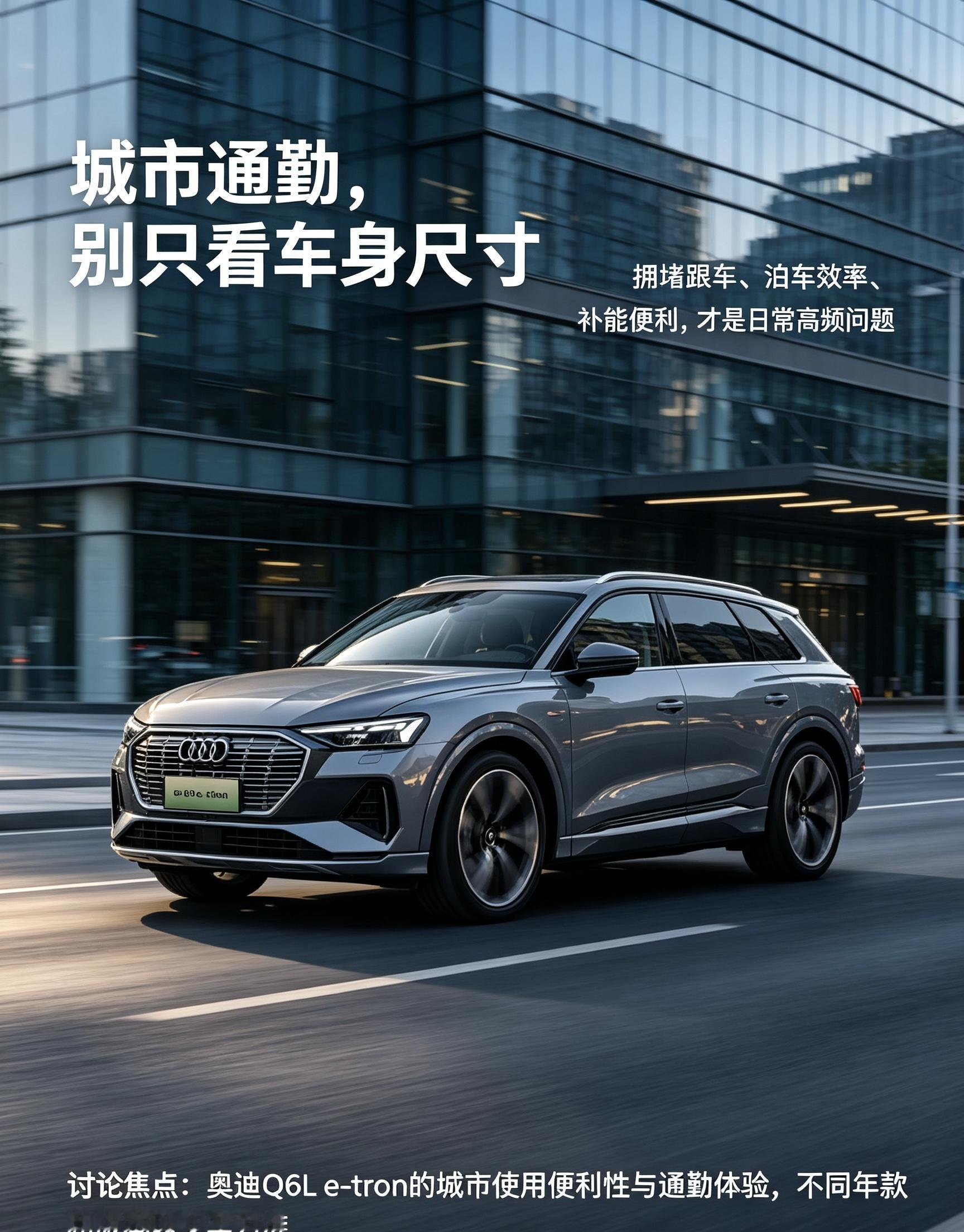 奥迪Q6L e‑tron通勤体验浅谈