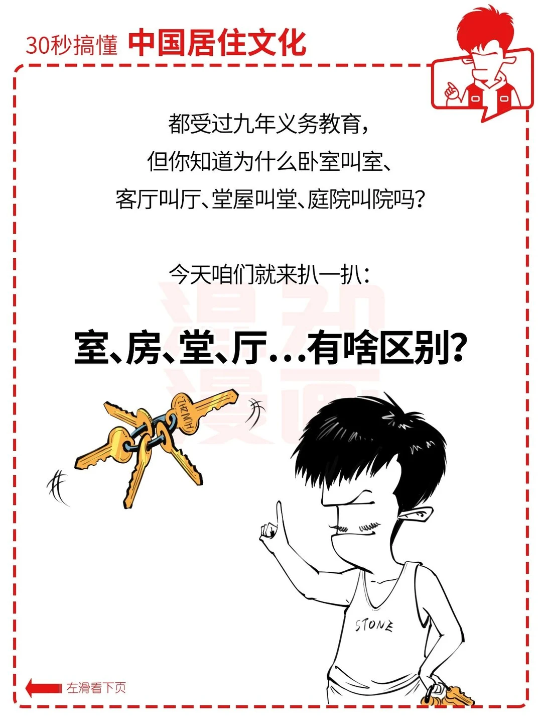 室、房、厅、堂、庭、院…有啥区别？