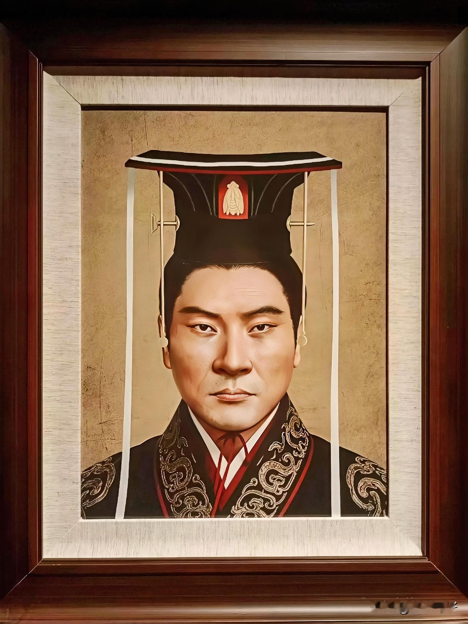 北周武帝宇文邕历史复原像，真的把我之前的刻板印象全打碎了。
  原以为鲜卑帝王都是高鼻深目须发浓密的模样，结果复原出来是黑发黄肤棕眼的典型东亚长相，清瘦精干，双目里那股狠劲隔着手机屏幕都能透出来，完全就是史书里隐忍了12年干掉权臣宇文护，亲征灭齐攒下家底要一统天下的狠人该有的样子。
  之前他的外甥