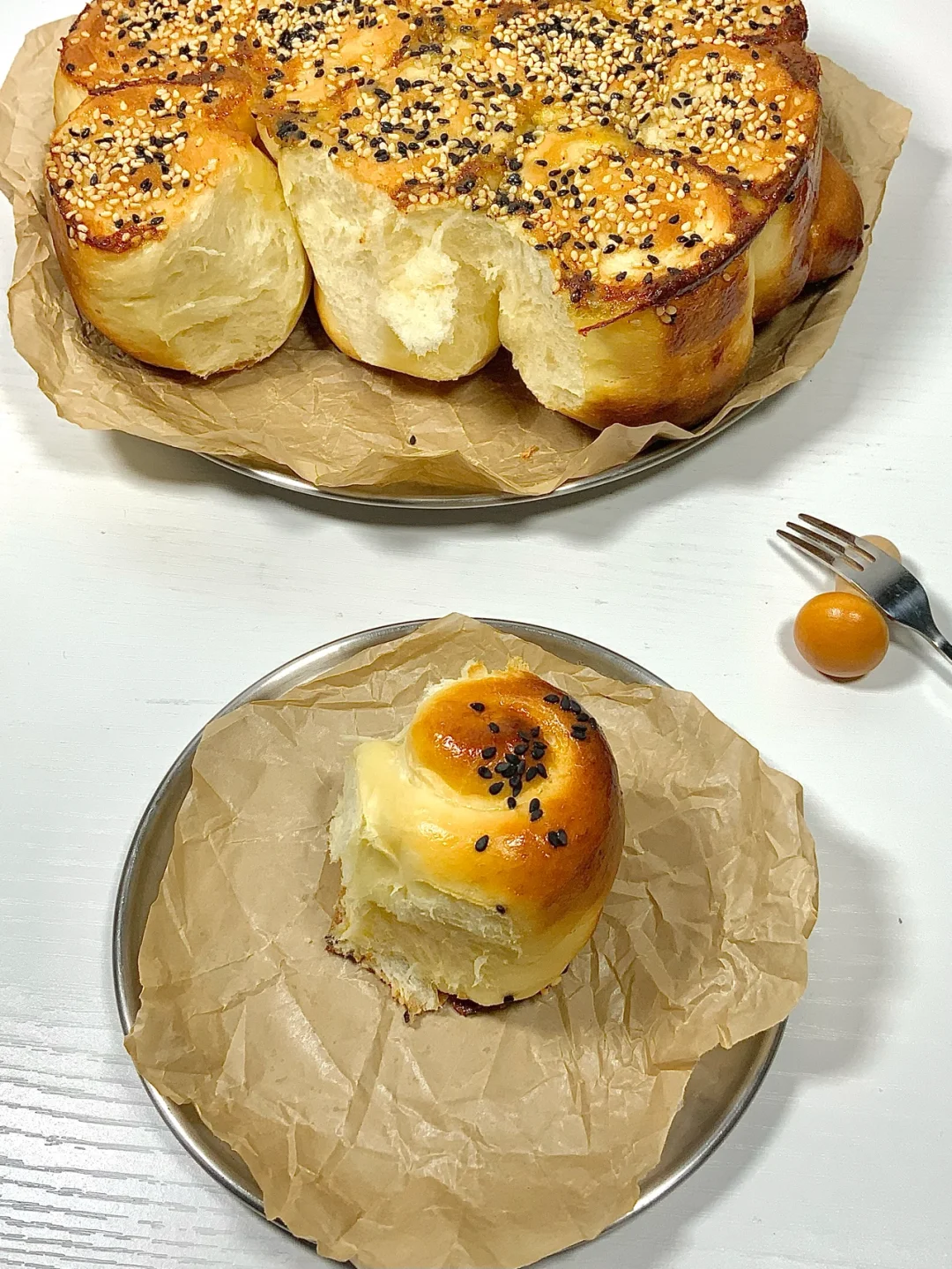 蜂蜜脆底面包｜小时候的最爱💗