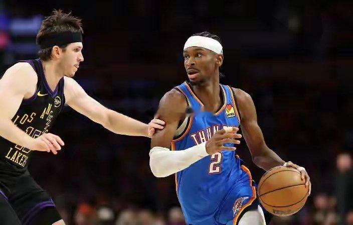NBA | 亚历山大轰35+8！雷霆险胜湖人：4-0横扫晋级西决5月1...