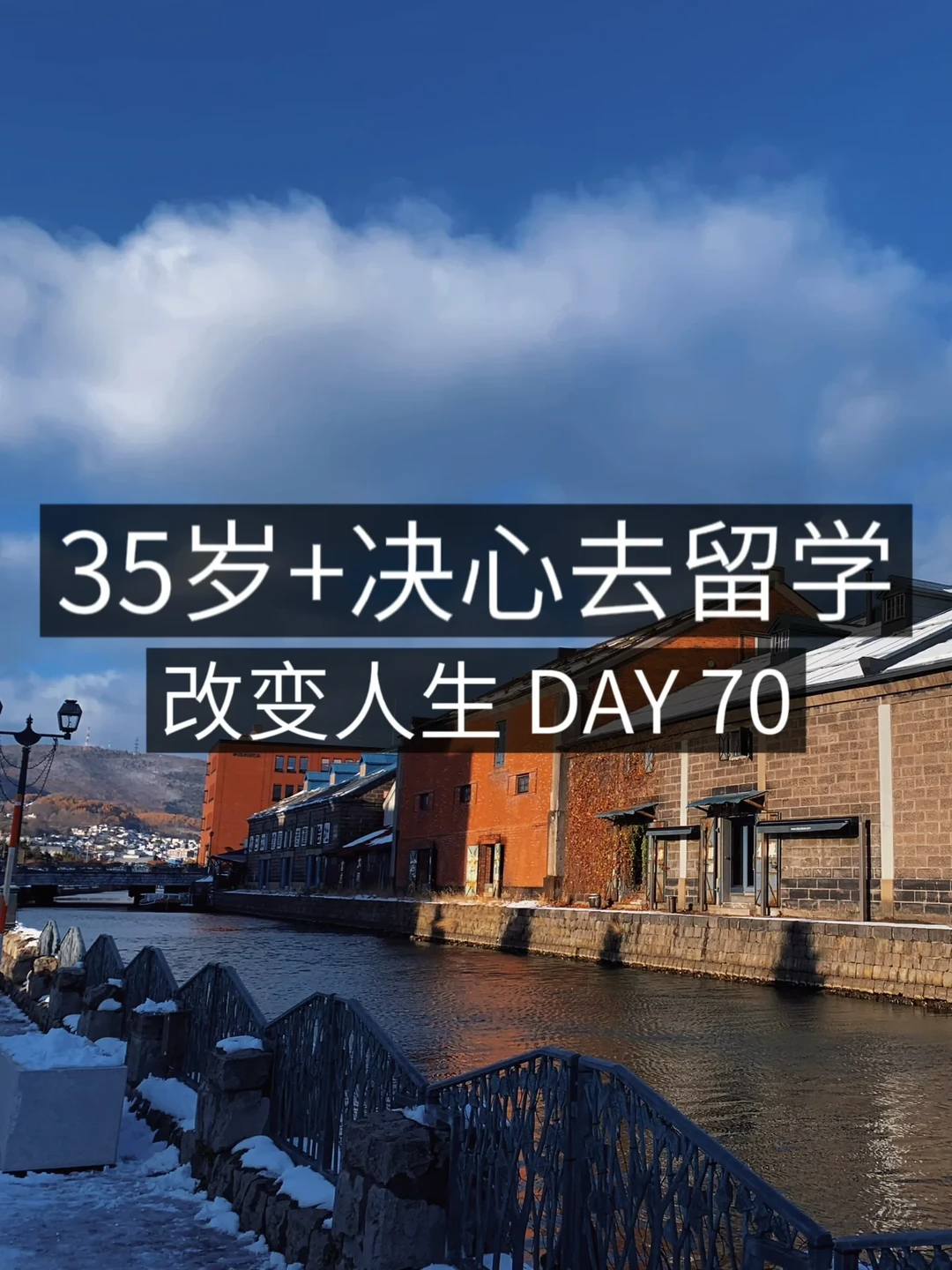 35岁+女青年留学✈️周末加班 一周来治愈🥲