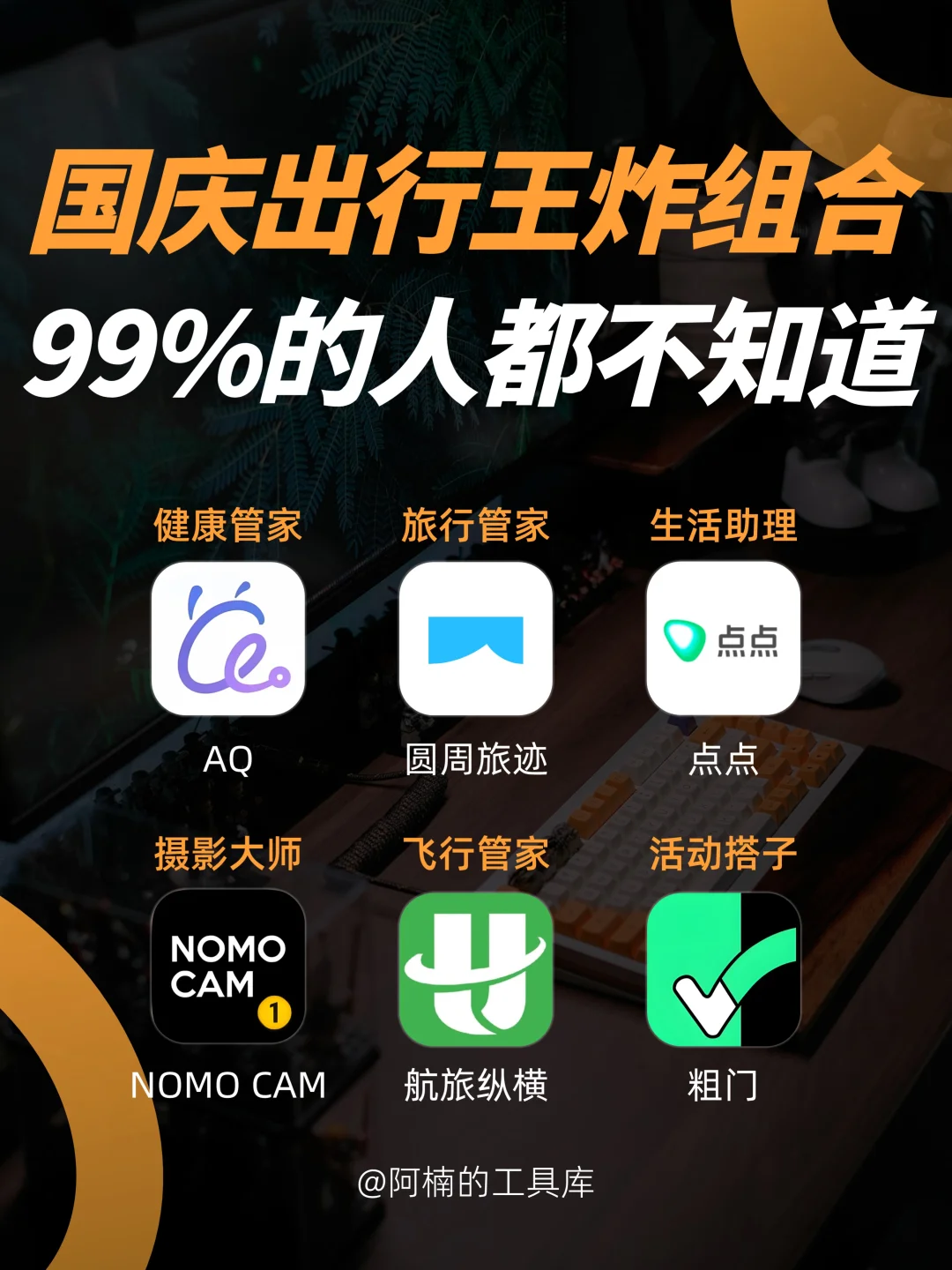 假期出行必备，99%都不知道的6款APP！