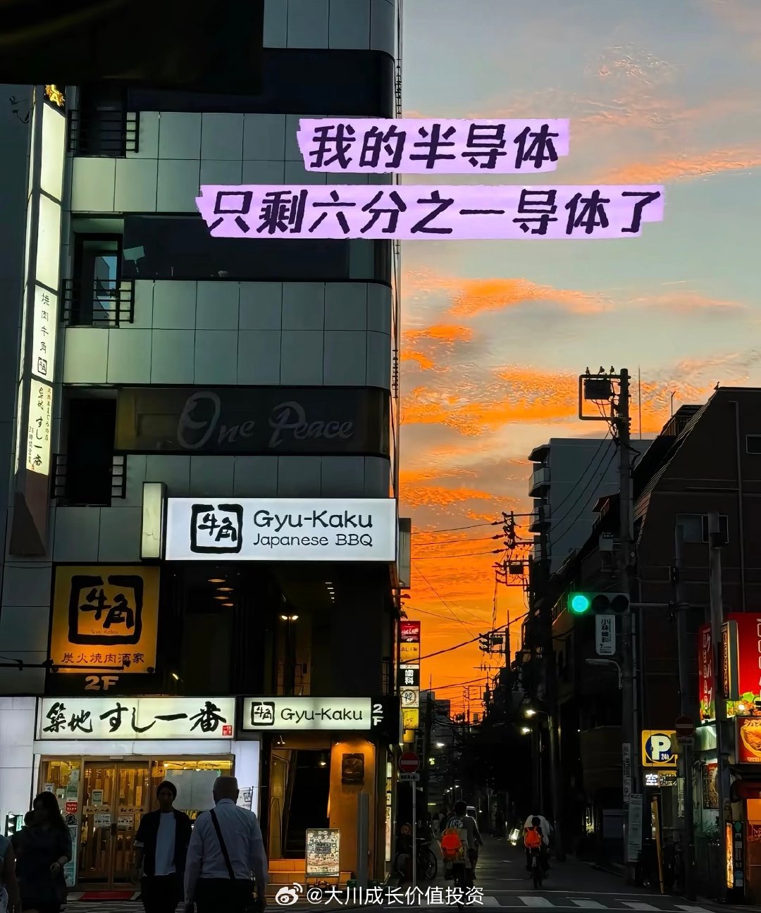 网友：我的半导体只剩六分之一导体了 ​