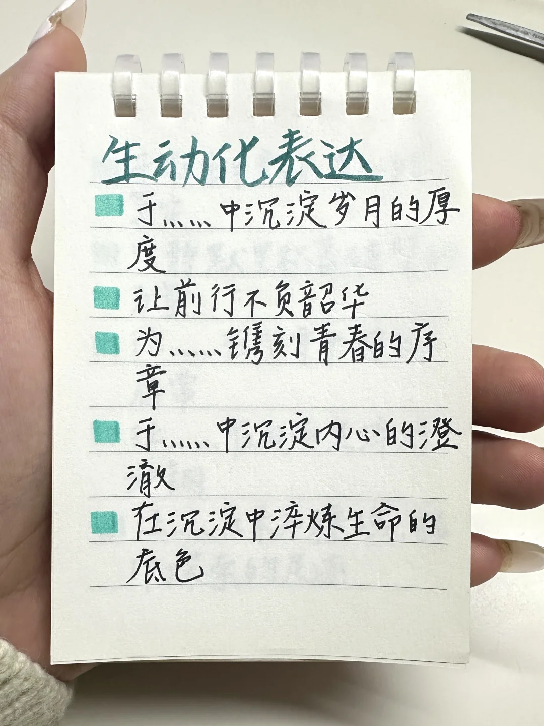 语文随手记/作文中生动化表达素材积累11