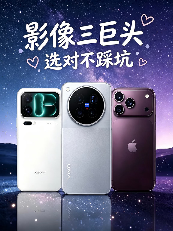 旅行演唱会神器，这三台旗舰别乱选