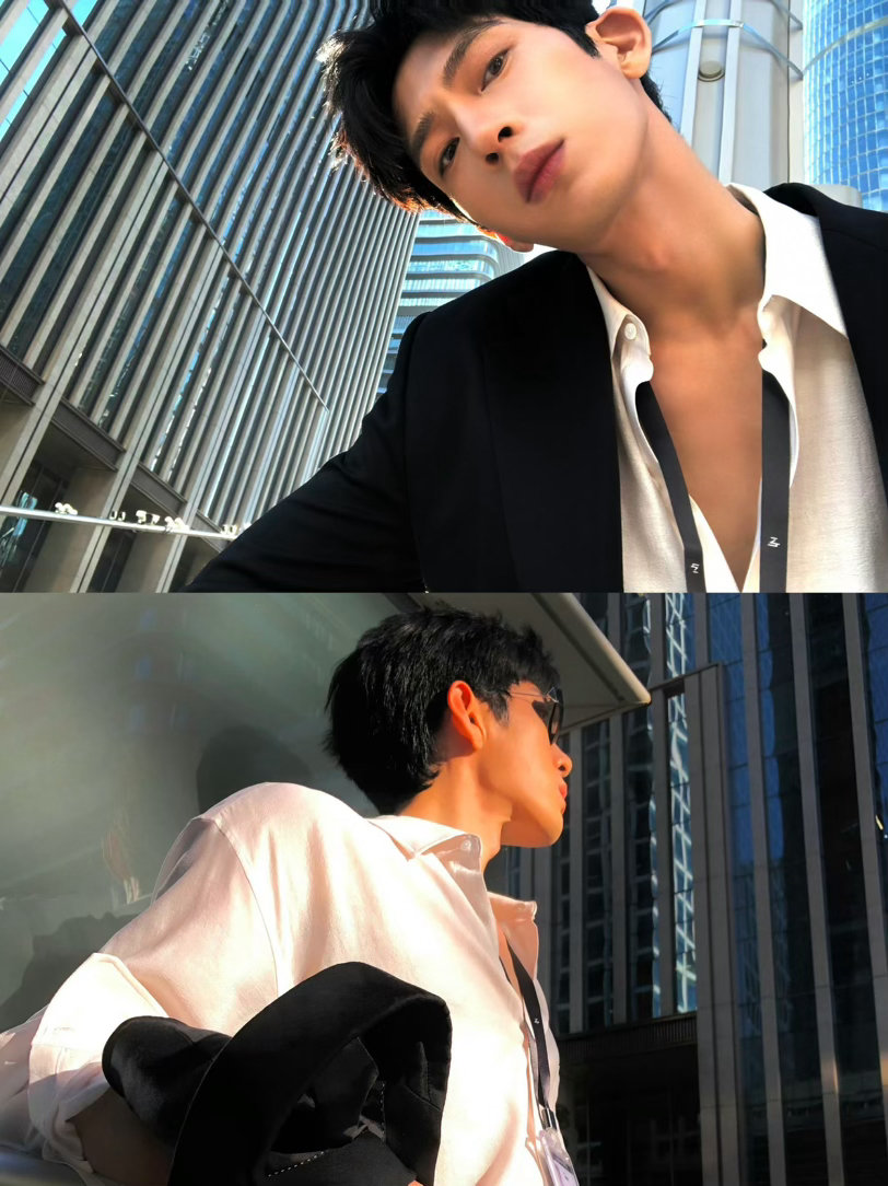 #井柏然 升咖#丨#井柏然工作室审美# 
审美真的太好了🥹这组图精准拿捏角色矜贵的精英腔调，不愧是全翎美最有腔调的男人，Luke国贸下班画面照进现实了[憧憬] ​