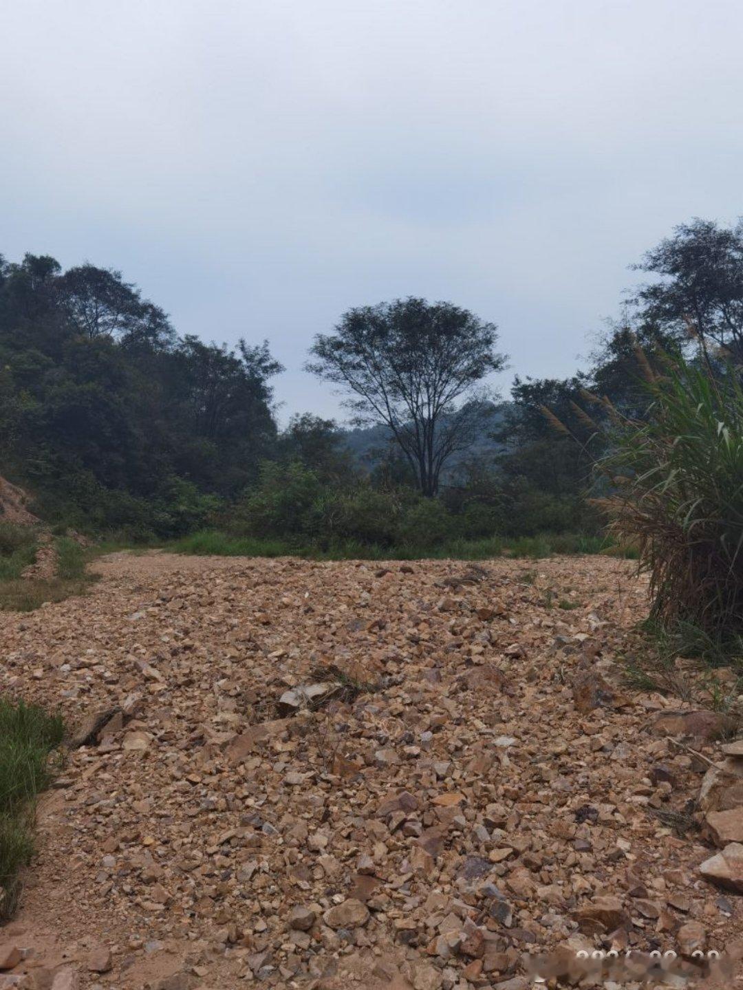 #蔚蓝地图#实景丘陵山带的泥石流。2026年09月28日23点，长沙，阴，23℃，湿度94%，风力4级，风向西北风，空气质量良。 ​