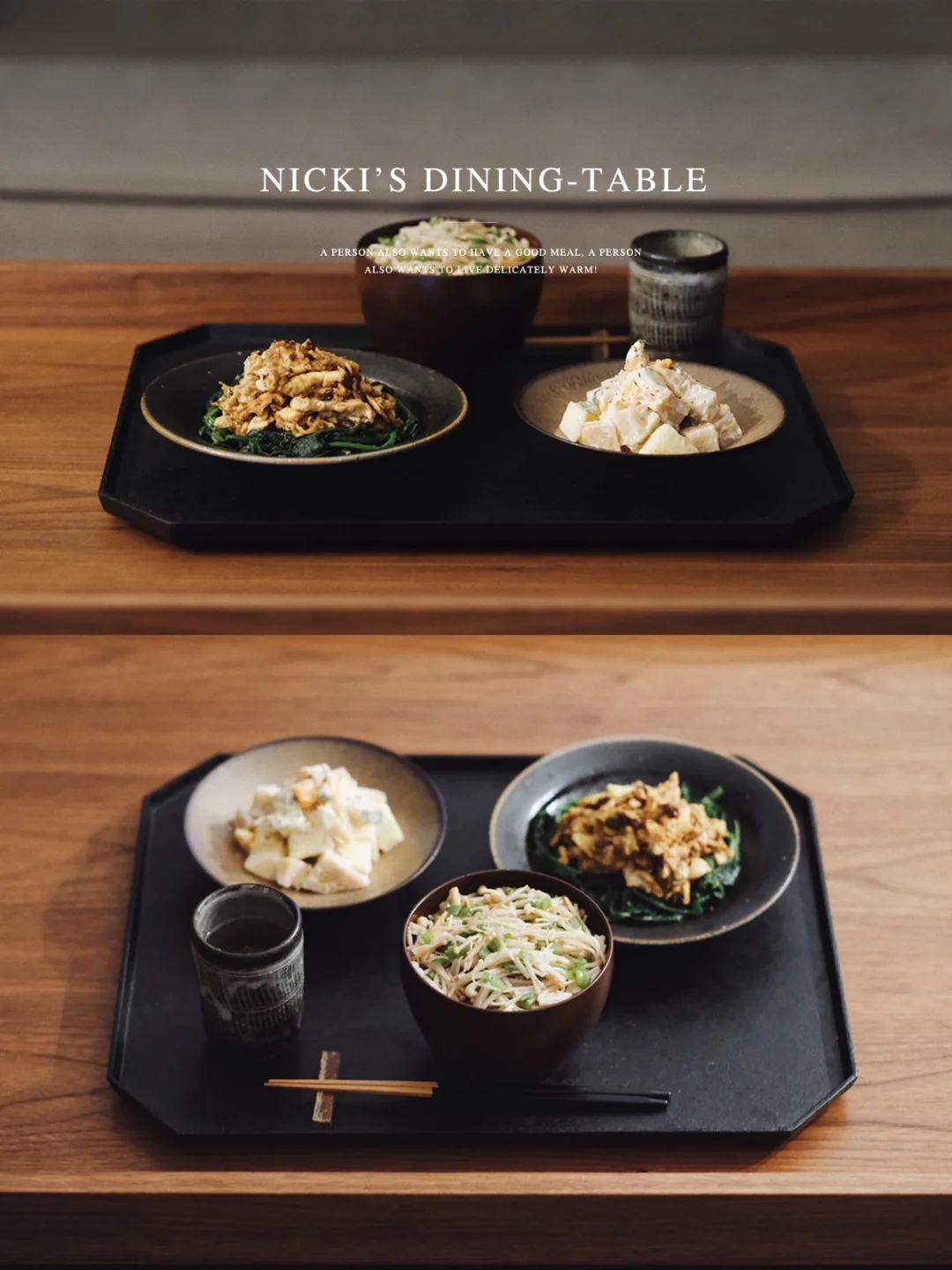 好久不见，我的素食餐桌…