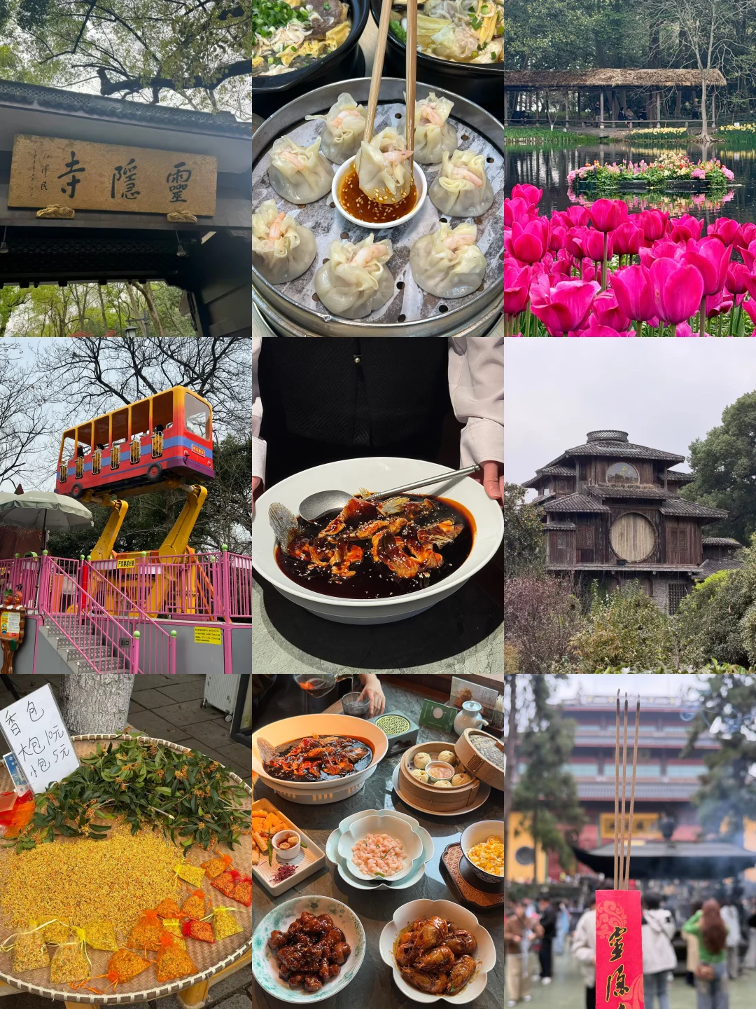 西湖24h一日游攻略🍃（不累人附攻略