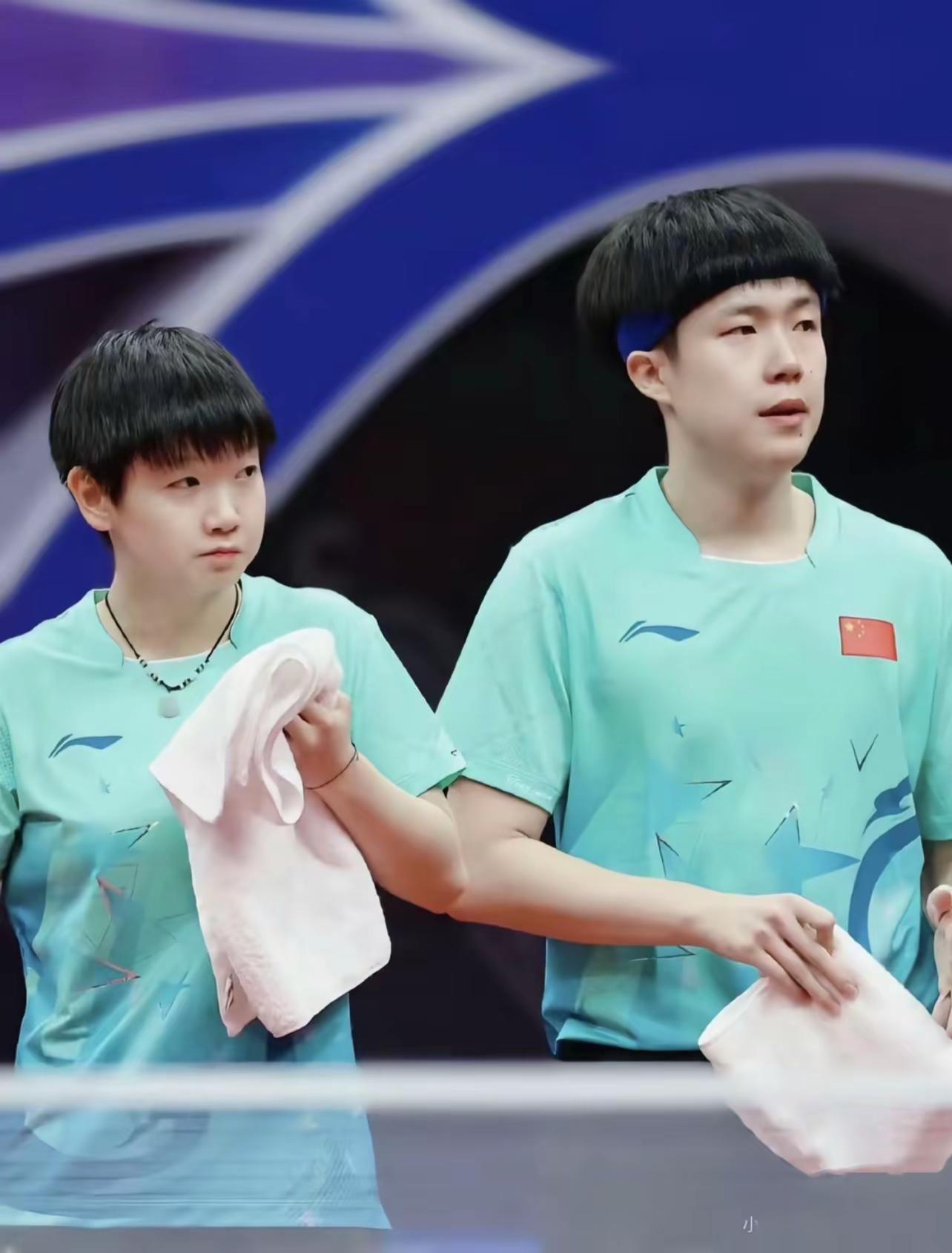 少年并肩，双向奔赴，国乒最有默契的混双组合🏓孙颖莎 王楚钦 竞技体育的浪漫