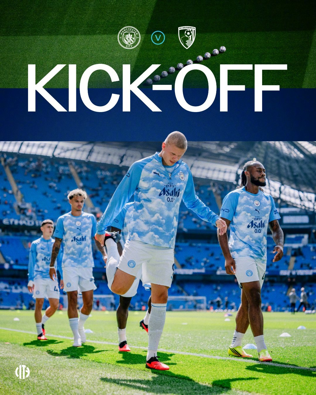 全场比赛开始！！！！COME ON CITY!!! ​​​​