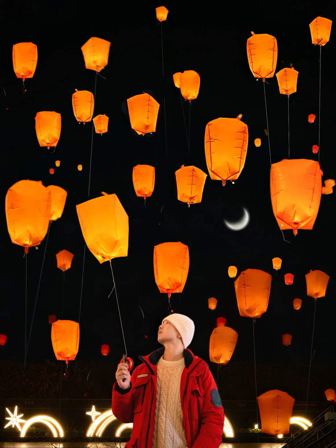 1.24实拍｜太震撼‼️感觉南京今晚来了一亿人…