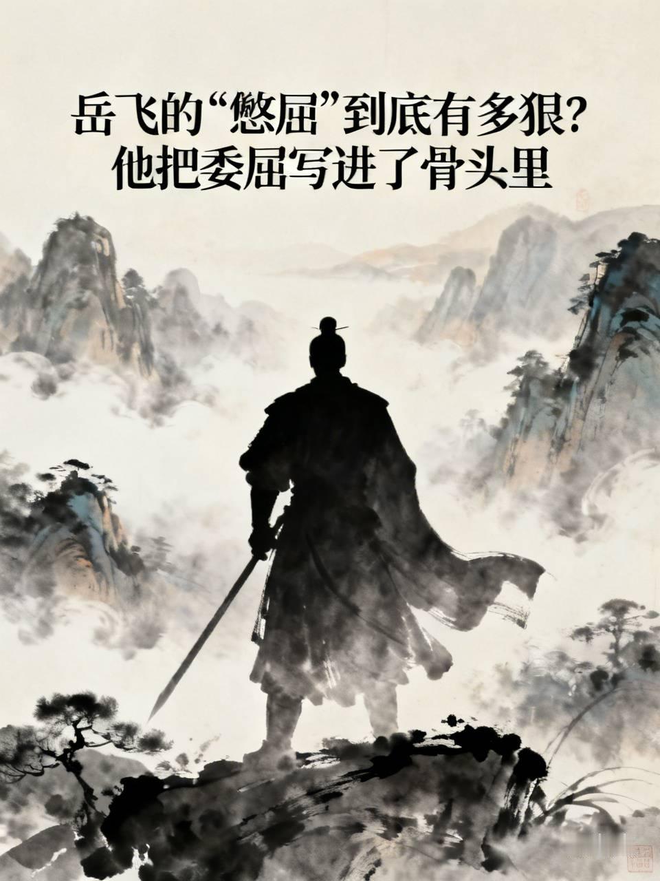 《岳飞的“憋屈”到底有多狠？他把委屈写进了骨头里》
岳飞这人吧，最让人心疼的不是他打了多少仗，而是他在最憋屈的时候，依然没把自己“憋”成一团烂泥。

公元1141年，宋金议和风声四起。岳飞在前线一路拼杀，脑子里想的却很简单：把家国守住，把百姓从刀口下救出来。可朝廷的态度却像天气预报——前一秒说晴，后