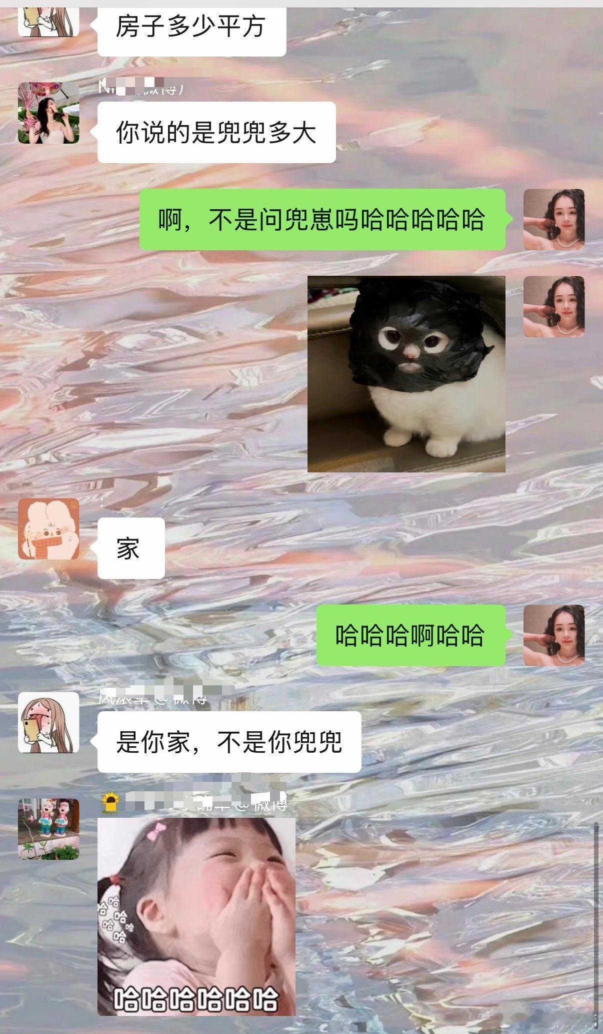 中华语句的博大精深，怪不得老外学不会中文。好的，被网友笑了。网友在兜兜的日常博下面，问我：“博主家多大。”我回：“3 岁半。”群里网友笑飞了：已读乱回。我没看明白，问笑点是啥[笑cry][笑cry][笑cry][笑cry]我家 206[允悲][允悲][允悲] ​​​