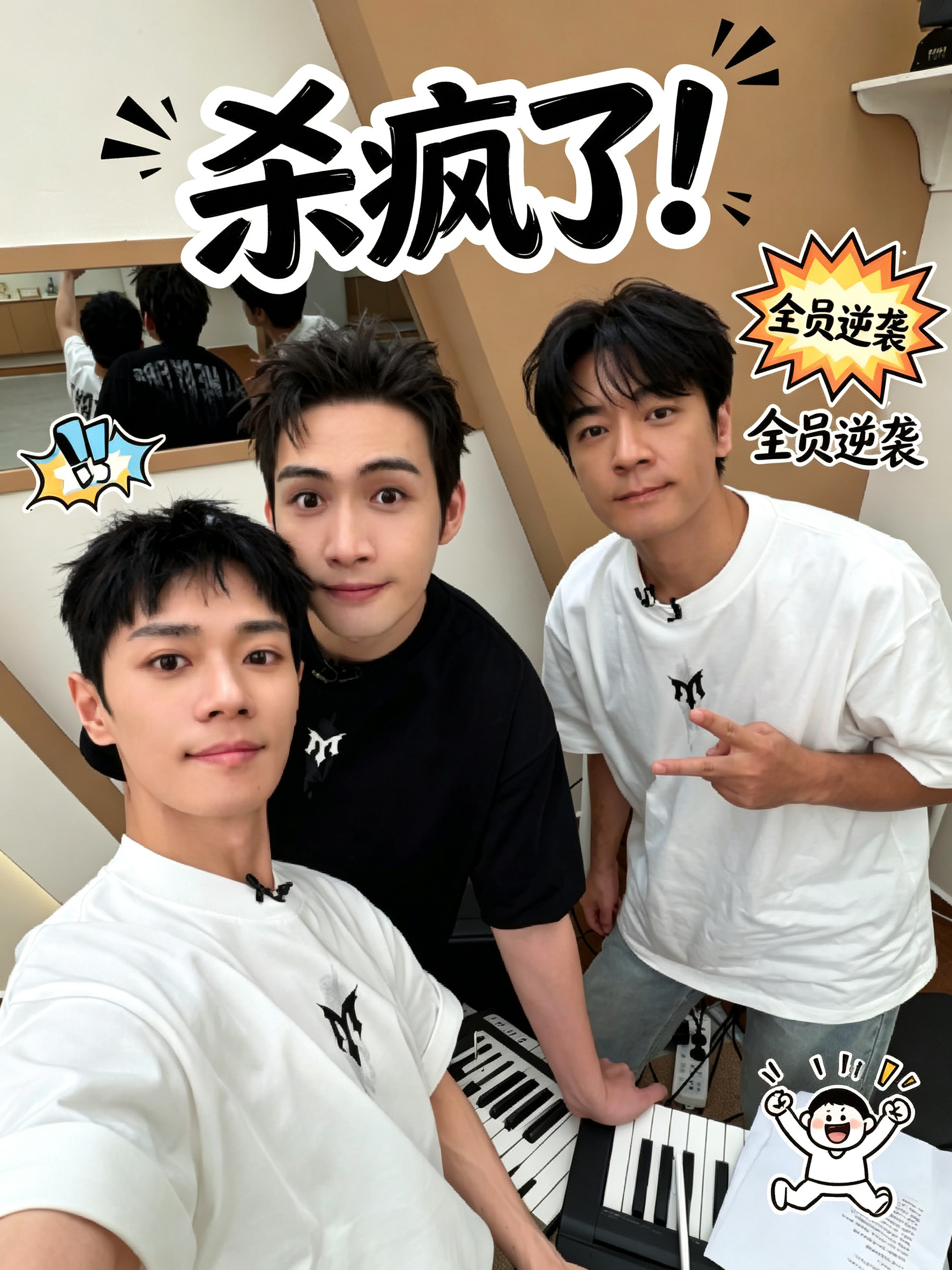 《二公小考演员三人组战绩分化：张彬彬登顶、曹骏稳住、李光洁待逆袭》
《披哥》二公小考成绩出炉，演员三人组的战绩呈现明显分化：
张彬彬拿下小组第一，延续了之前的好状态，舞台表现力依然是他最大的杀器；曹骏所在的队伍与孙楠团并列第三，凭借舞蹈优势和稳定的舞台发挥，晋级形势较为乐观。
成绩最让人意外的，是李