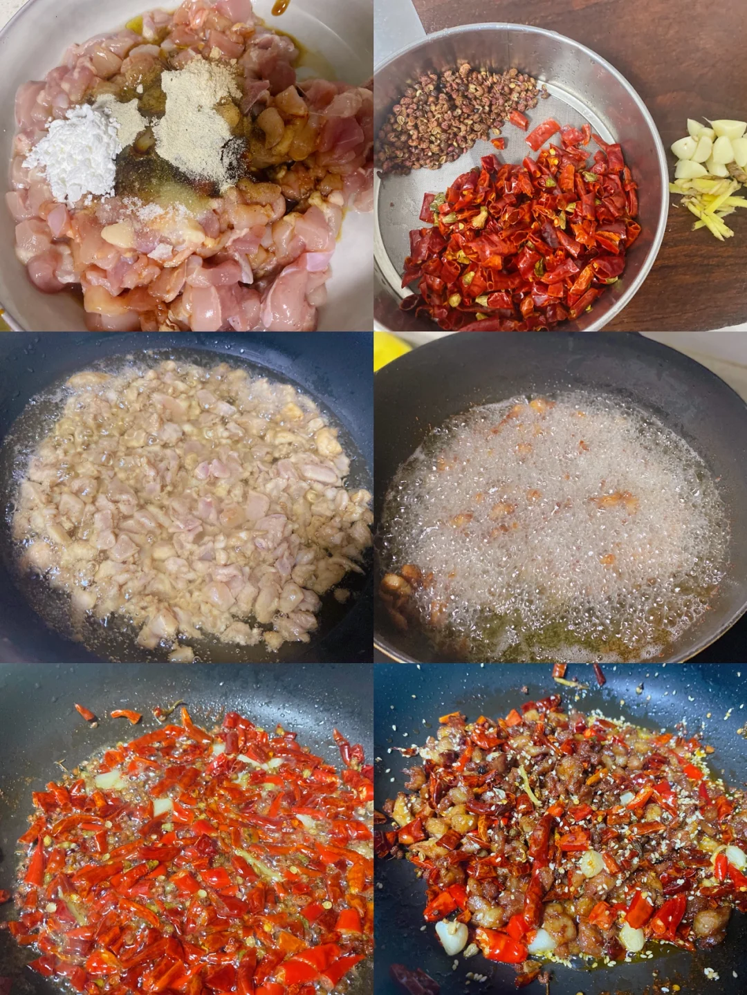 无敌好吃的辣子鸡㊙️完美复刻饭店