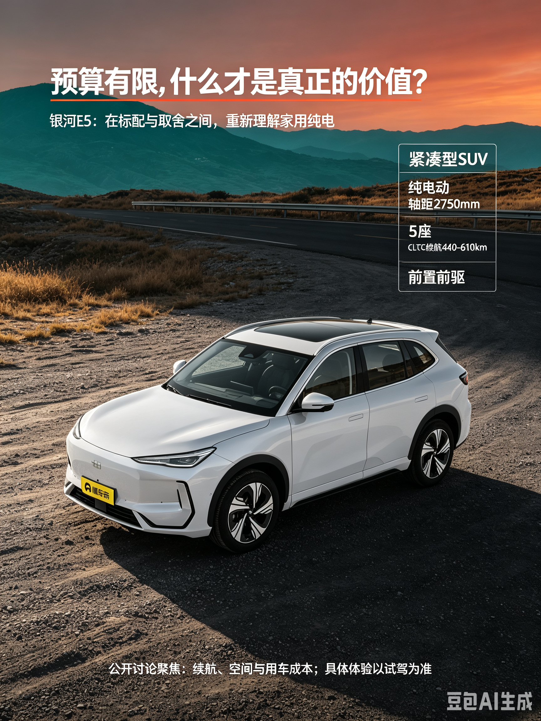 银河E5 家用纯电新选择