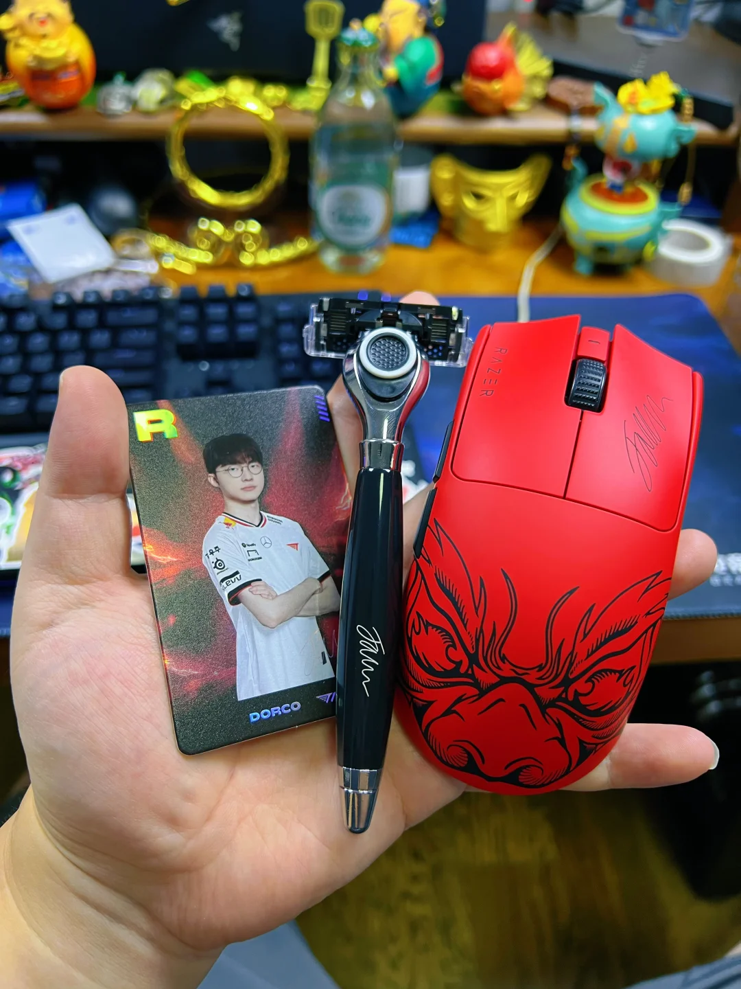 Faker签名款剃须刀！