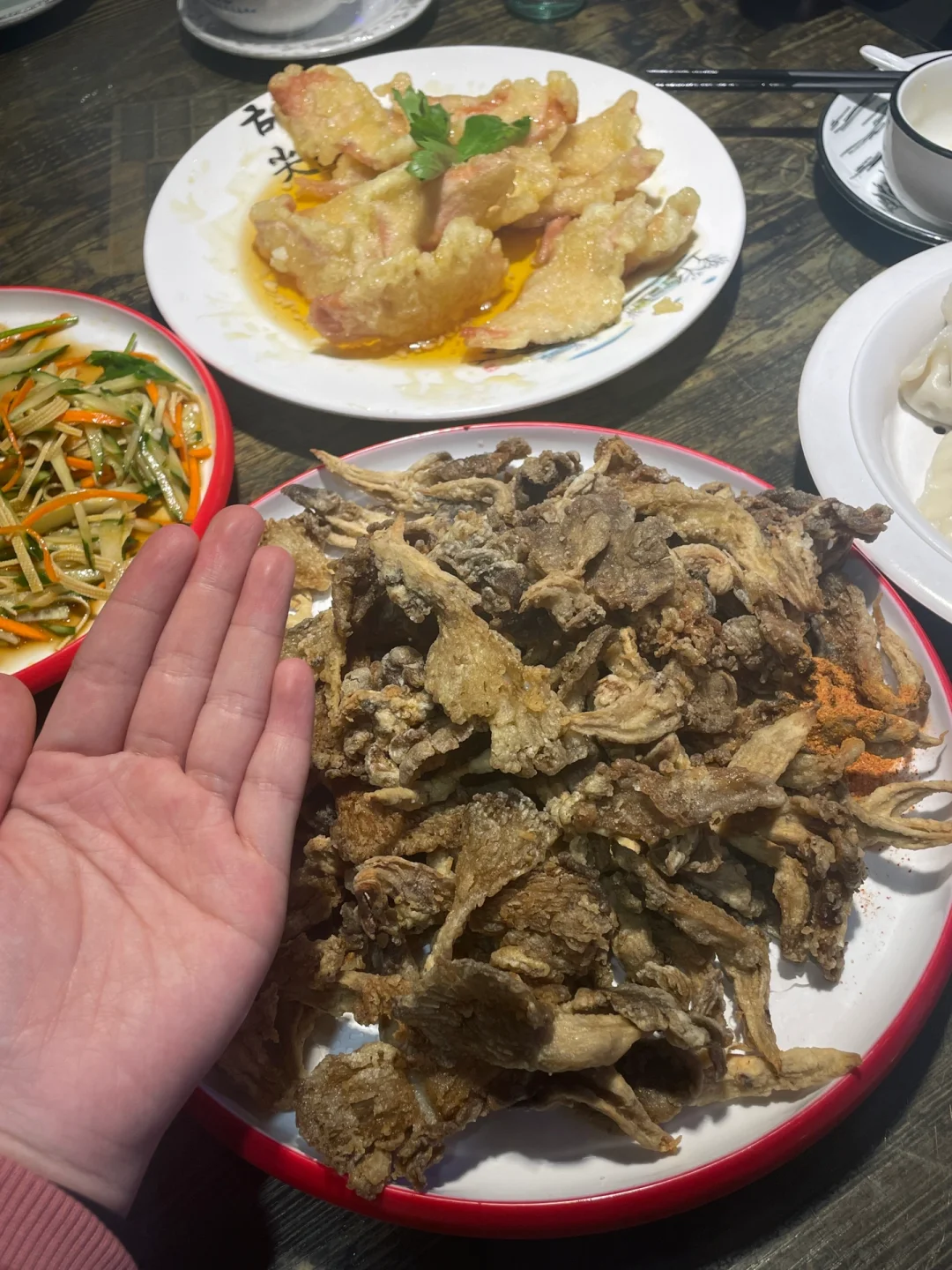 东北菜这分量随机吓亖一个南方人😭