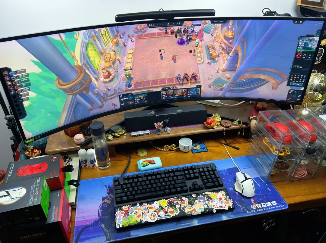 这个棋盘也漂亮啊！