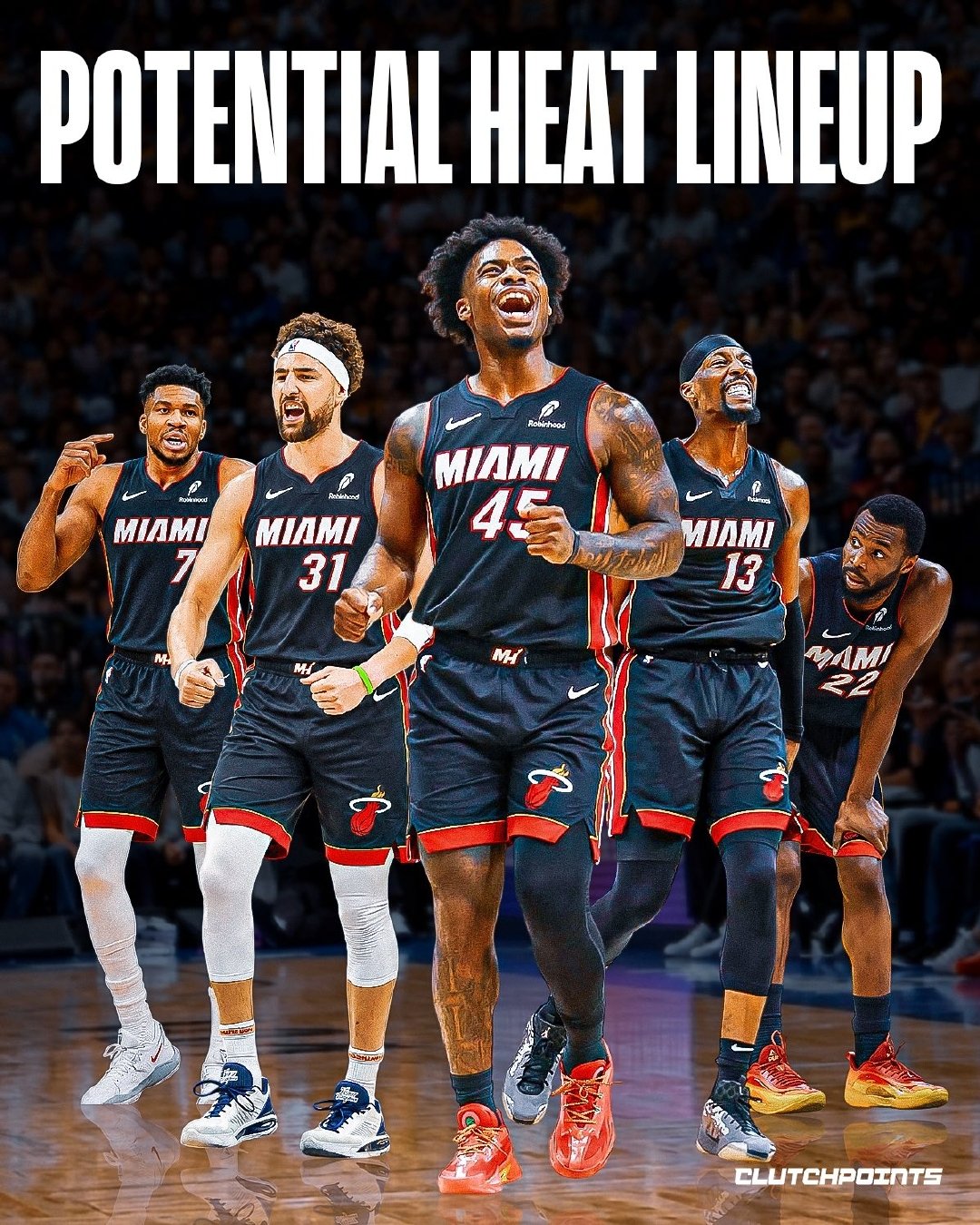 #NBA[超话]# 根据Kalshi的预测，迈阿密热火队在签下克莱·汤普森后，仍然保持着东部冠军赔率第五高的排名：

23% — 76人队

22% — 尼克斯队

13% — 凯尔特人队

10% — 猛龙队

8% — 热火队

7% — 骑士队

7% — 活塞队

7% — 步行者队#克莱将加盟热火# ​
