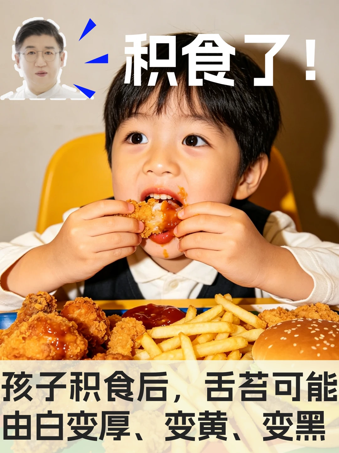 积食的舌头什么样，每个家长都要掌握。