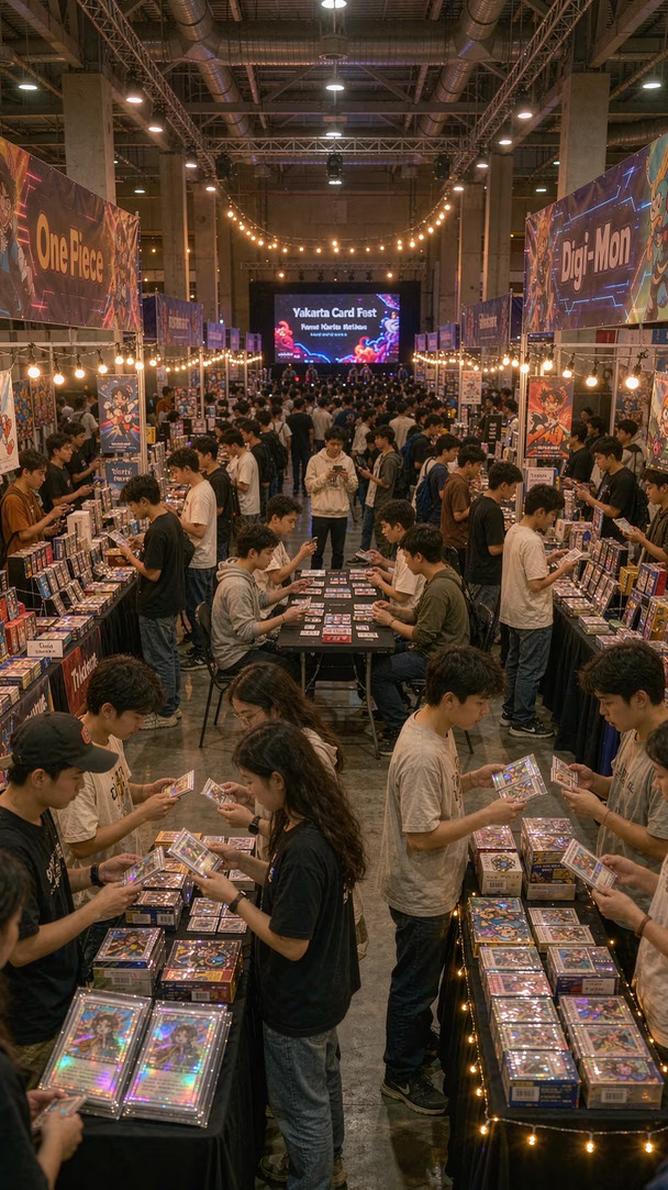 万代卡牌嘉年华落子雅加达