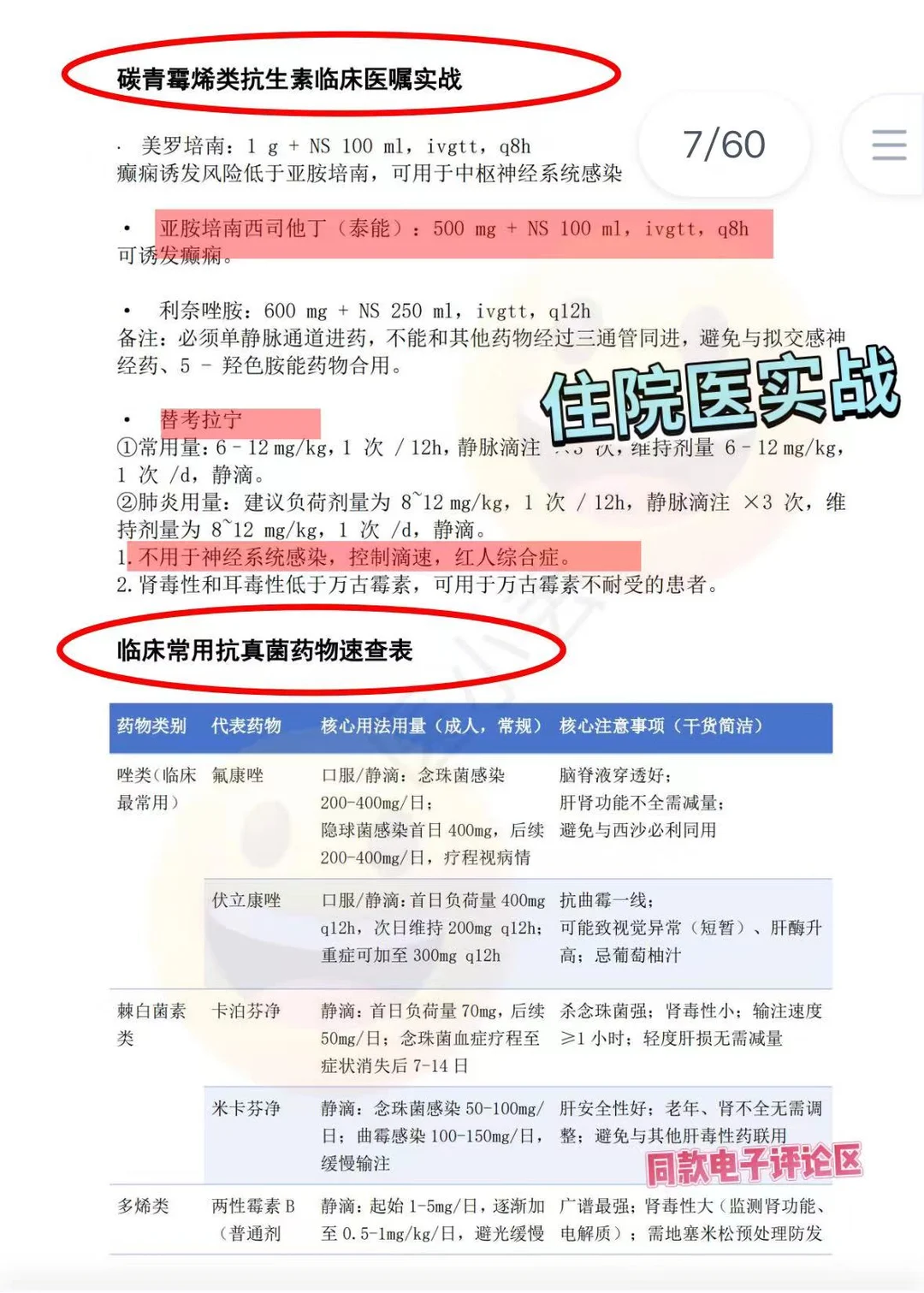 规培医学生住院医实战