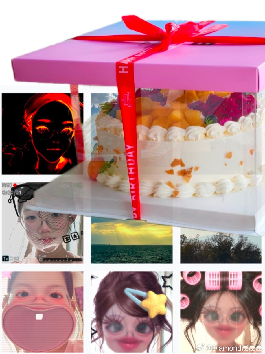 #张碧晨[超话]# 祝我自己生日快乐​