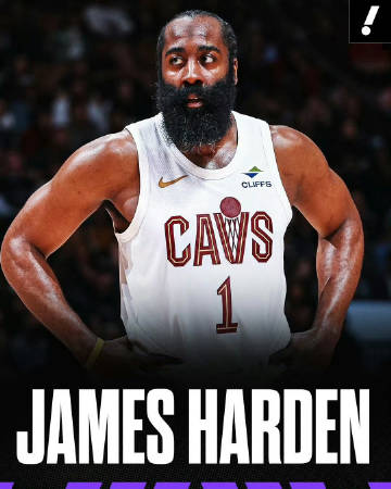 ESPN：哈登仍倾向于与骑士续约留队。<br /><br />ESPN...