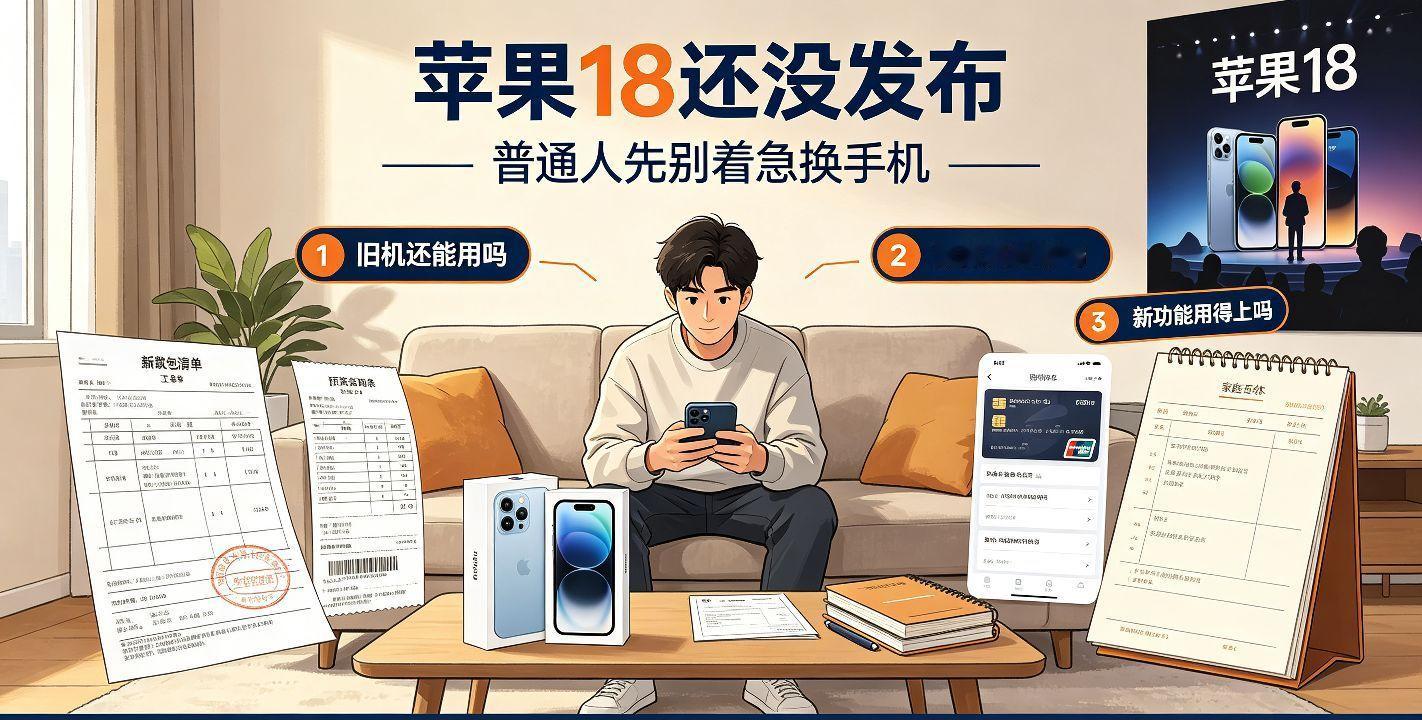 苹果18还没发布，普通人先别着急换手机