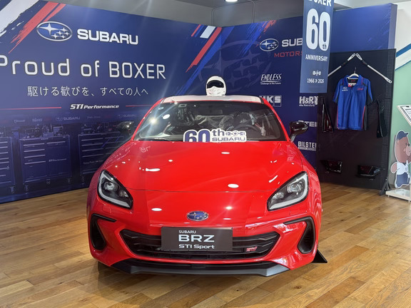 红色BRZ手动8月底最后几天，价格便宜到离谱