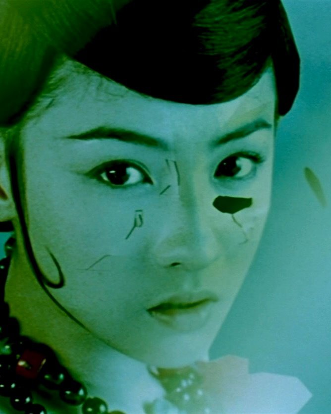 2001年，《蜀山传》中的张柏芝。 ​