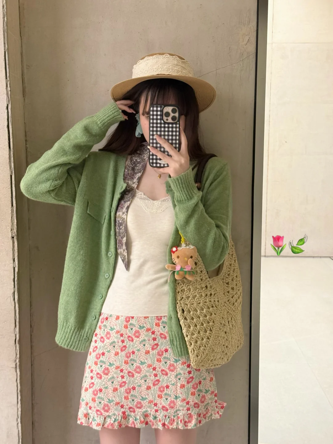 把春天穿在身上🍃🌷